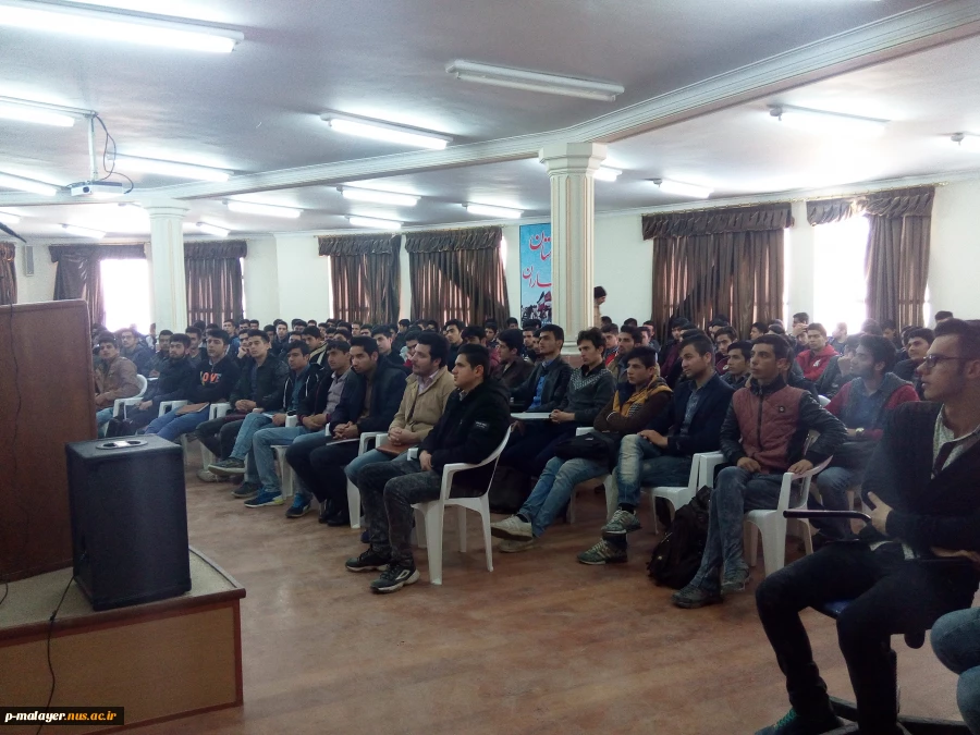 جلسه توجیهی دانشجویان جدید الورود بهمن 95  2