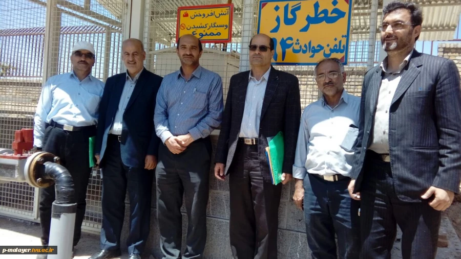 افتتاح ایستگاه اختصاصی گاز آموزشکده فنی خوارزمی ملایر 2