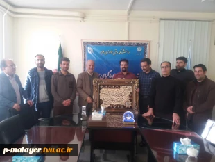 مراسم تجلیل از پژوهشگر برتر در دانشکده فنی خوارزمی ملایر 2