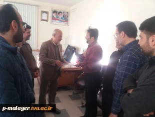 مراسم تجلیل از پژوهشگر برتر در دانشکده فنی خوارزمی ملایر 3
