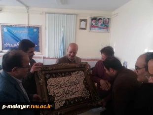 مراسم تجلیل از پژوهشگر برتر در دانشکده فنی خوارزمی ملایر 4