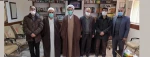 دیدار جمعی از همکاران و دانشجویان با امام جمعه شهرستان 2