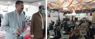 حضور در محفل انس با قرآن همراه با افطار با دعوت نماینده محترم شهرستان ملایر جناب آقای دکتر بیگی نژاد .