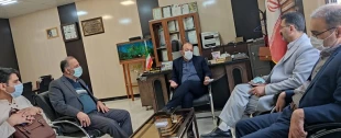 دیدار ریاست آموزشکده فنی و حرفه ای پسران ملایر با ریاست آموزش و پرورش شهرستان ملایر 2