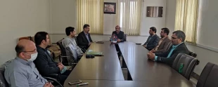 دیدار ریاست و کارکنان آموزشکده فنی و حرفه ای پسران ملایر با معاون مدیر کل ،رئیس اداره تعاون، کار و رفاه اجتماعی به مناسبت روز جهانی کار و کارگر 2