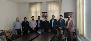 دیدار ریاست و کارکنان آموزشکده فنی و حرفه ای پسران ملایر با معاون مدیر کل ،رئیس اداره تعاون، کار و رفاه اجتماعی به مناسبت روز جهانی کار و کارگر 7
