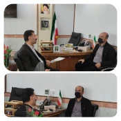 دیدار رئیس آموزشکده فنی و حرفه ای پسران ملایر با مسئول پارک و فناوری  ملایر 3