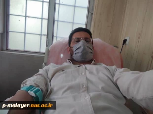 اجرای طرح اهدای خون، اهدای زندگی توسط کارکنان آموزشکده فنی پسران ملایر به مناسبت روز جهانی ارتباطات و روابط عمومی 7