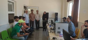 بازدید نماینده هیئت نظارت و ارزیابی دانشگاه فنی و حرفه ای از آموزشکده فنی و حرفه ای پسران ملایر خوارزمی  7