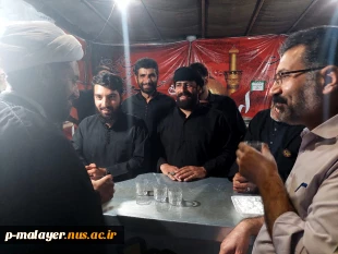 بازدید شبانه امام جمعه شهرستان از موکب مهارت آموزشکده فنی   5