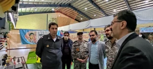 حضور تیم علمی دانشگاه فنی و حرفه ای  در نمایشگاه ایران قوی 4