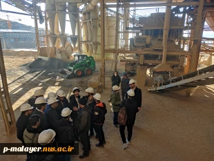 بازدید علمی دانشجویان آموزشکده از مجموعه معادن سرمک 4