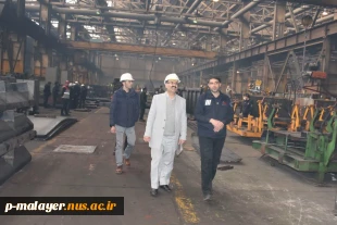 بازدید اساتید و کارشناسان آموزشکده از شرکت واگن پارس مپنا در اراک 8