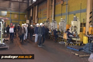 بازدید اساتید و کارشناسان آموزشکده از شرکت واگن پارس مپنا در اراک 10