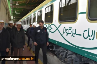 بازدید اساتید و کارشناسان آموزشکده از شرکت واگن پارس مپنا در اراک 11