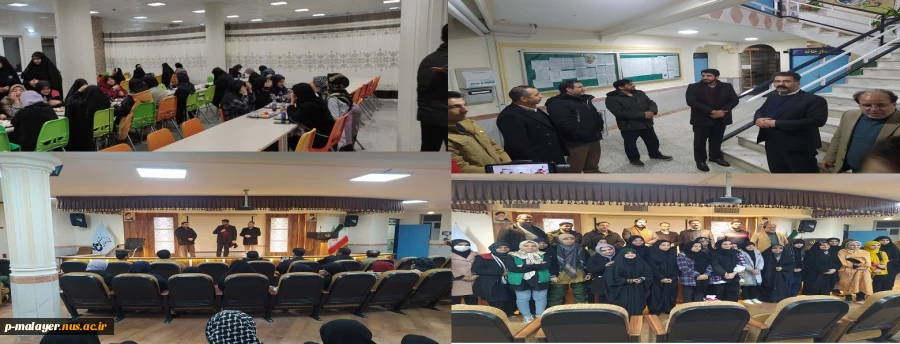 اسکان موقت مسافران در راه مانده به علت بارش و کولاک برف 2