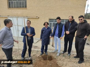 غرس ده اصله نهال بمناسبت هفته گرامیداشت شهدا و روز درختکاری 5