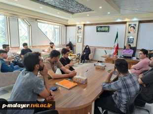 برگزاری نشست «پرسش و پاسخ دانشجویی» با حضور رئیس آموزشکده ملایر 3