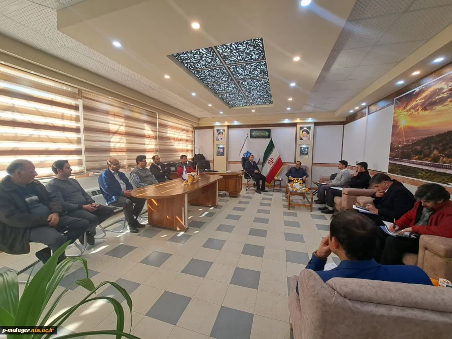 بازدید ادواری هیات نظارت، ارزیابی و تضمین کیفیت عتف استان از دانشگاه ملی مهارت واحد پسران ملایر 3