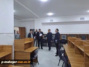 بازدید ادواری هیات نظارت، ارزیابی و تضمین کیفیت عتف استان از دانشگاه ملی مهارت واحد پسران ملایر 5