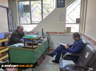 بازدید ادواری هیات نظارت، ارزیابی و تضمین کیفیت عتف استان از دانشگاه ملی مهارت واحد پسران ملایر 11