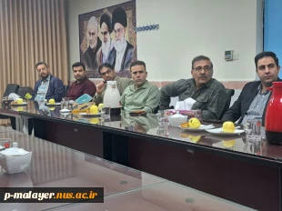 گردهمایی مدیران هنرستان های مناطق سه گانه آموزش و پرورش شهرستان ملایر در دانشگاه ملی مهارت ملایر 3