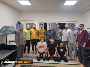 دیدار چهره به چهره و صمیمی با دانشجویان بمناسبت هفته خوابگاههای دانشجویی 3