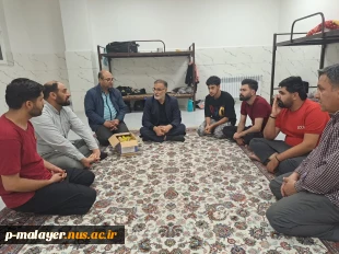 دیدار چهره به چهره و صمیمی با دانشجویان بمناسبت هفته خوابگاههای دانشجویی 4