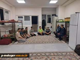 دیدار چهره به چهره و صمیمی با دانشجویان بمناسبت هفته خوابگاههای دانشجویی 5
