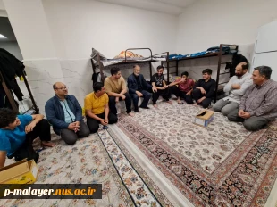 دیدار چهره به چهره و صمیمی با دانشجویان بمناسبت هفته خوابگاههای دانشجویی 13