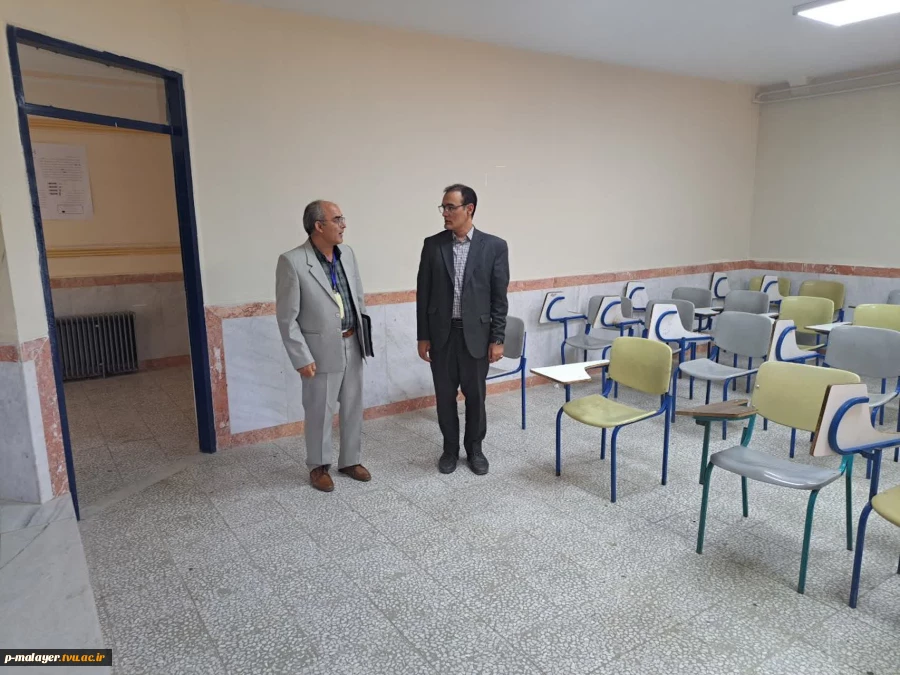 بازدید اعضای کارگروه تخصصی نظارت، ارزیابی و تضمین کیفیت عتف استان همدان از دانشگاه ملی مهارت-آموزشکده پسران ملایر 4