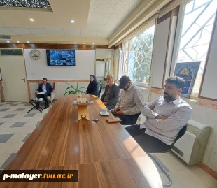 بازدید اعضای کارگروه تخصصی نظارت، ارزیابی و تضمین کیفیت عتف استان همدان از دانشگاه ملی مهارت-آموزشکده پسران ملایر 6