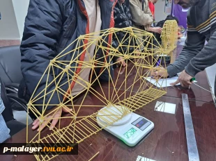 اولین دوره مسابقات سازه های ماکارونی (گرایش مقاومت) 2
