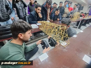 اولین دوره مسابقات سازه های ماکارونی (گرایش مقاومت) 2