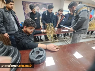 اولین دوره مسابقات سازه های ماکارونی (گرایش مقاومت) 2